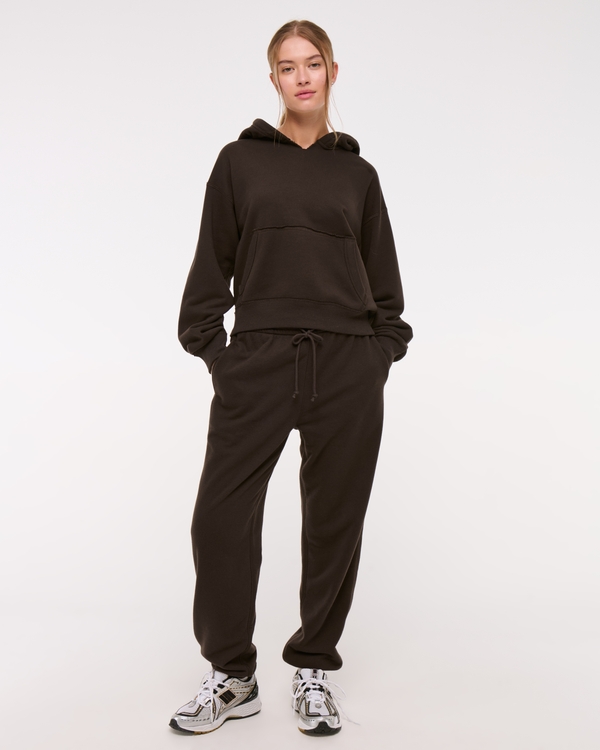 YPB On The Go High Rise Cinched Pant, Coffee view 2
