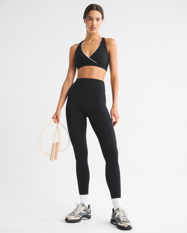 YPB studioFLEX 7/8-Length Legging, Black view 1