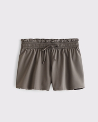 Shorts para correr forrados de tiro alto YPB motionTEK