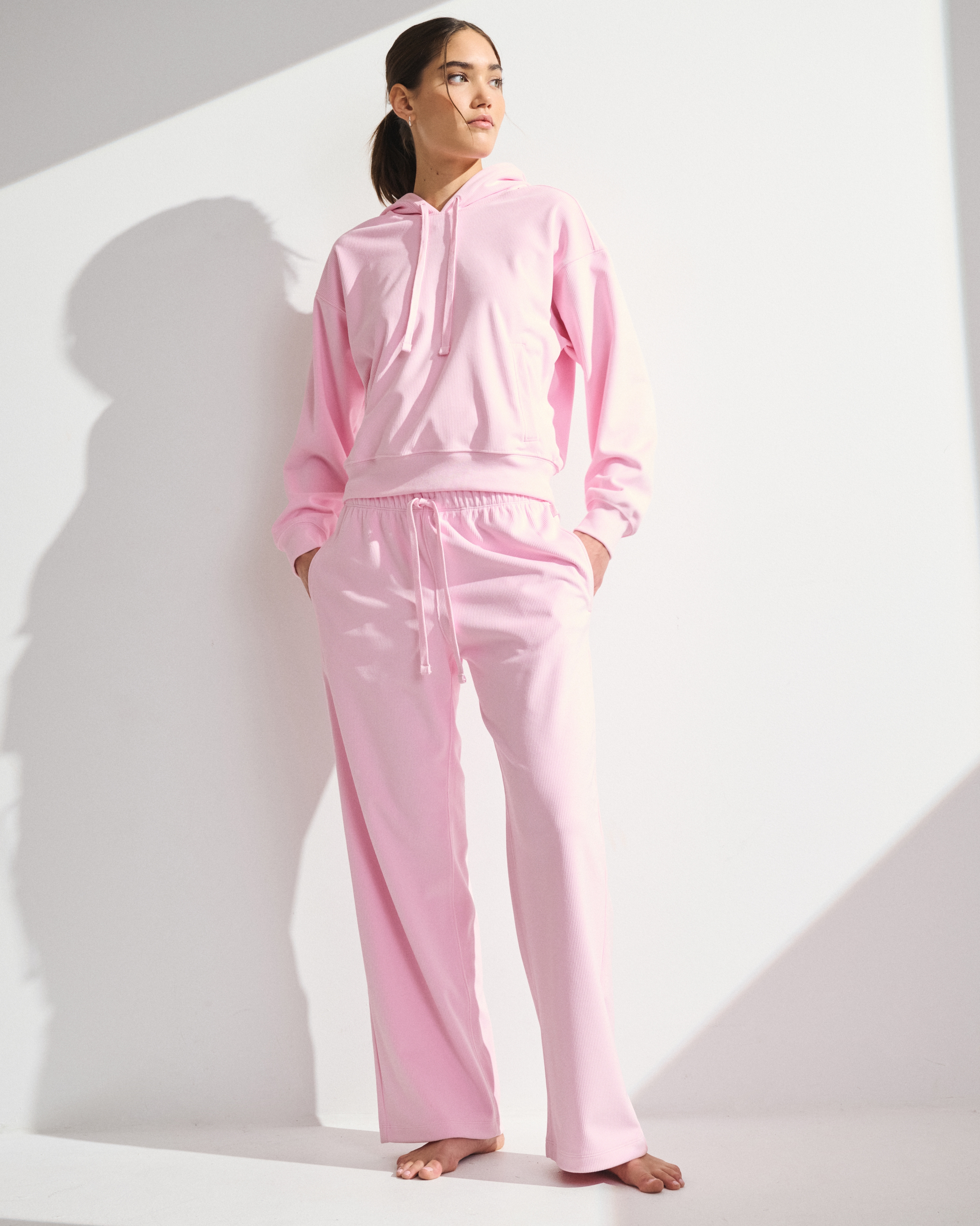 Женские брюки Abercrombie & Fitch YPB Restore Wide Leg Pant — фото 3