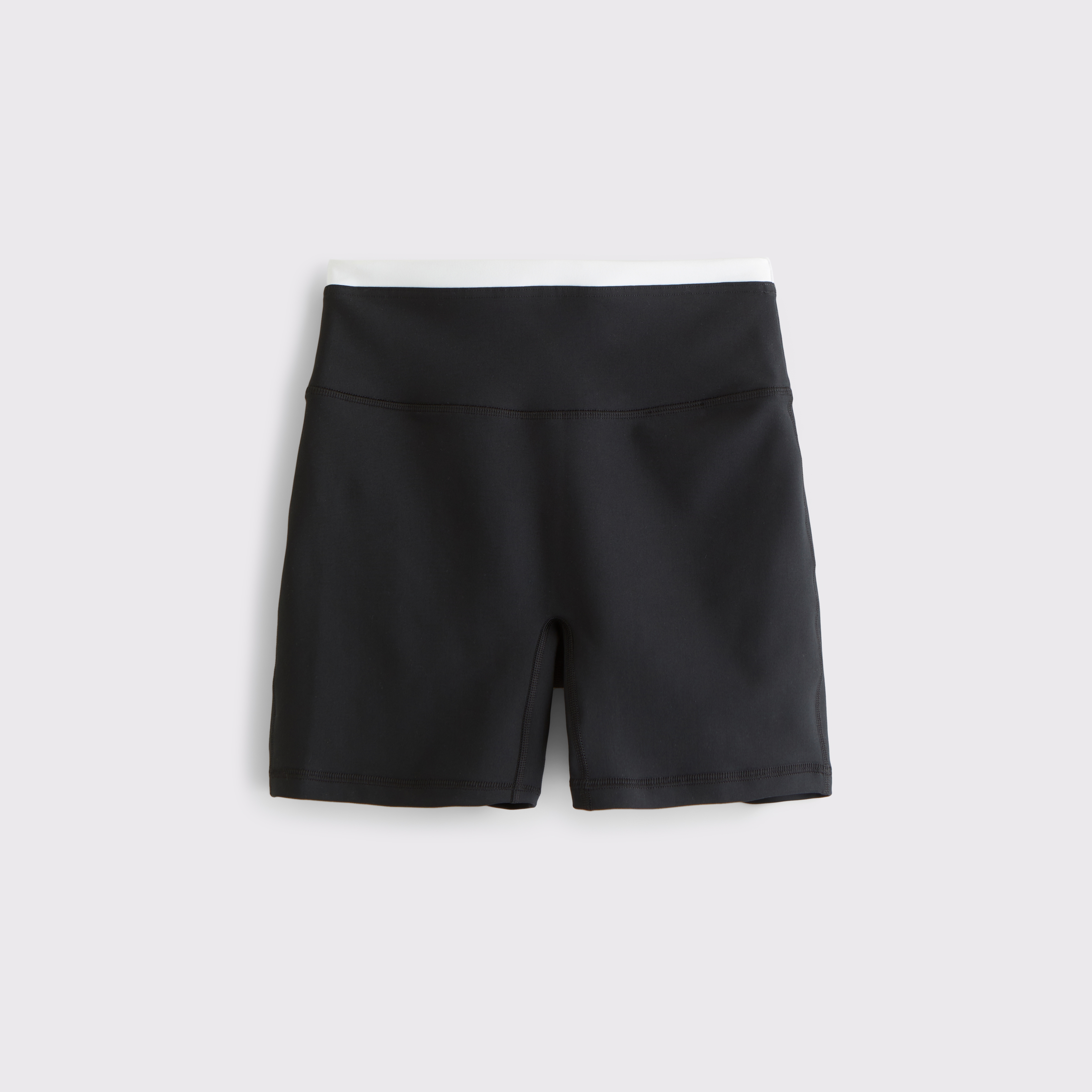 Женские шорты Abercrombie & Fitch YPB sculptLUX Bike Short, цвет: Чёрный