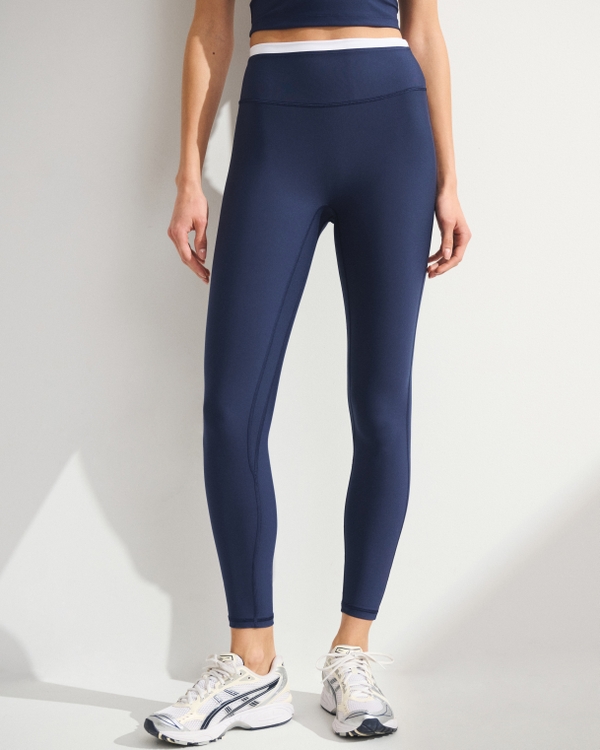 YPB sculptLUX 7/8-Length Legging, Navy view 2