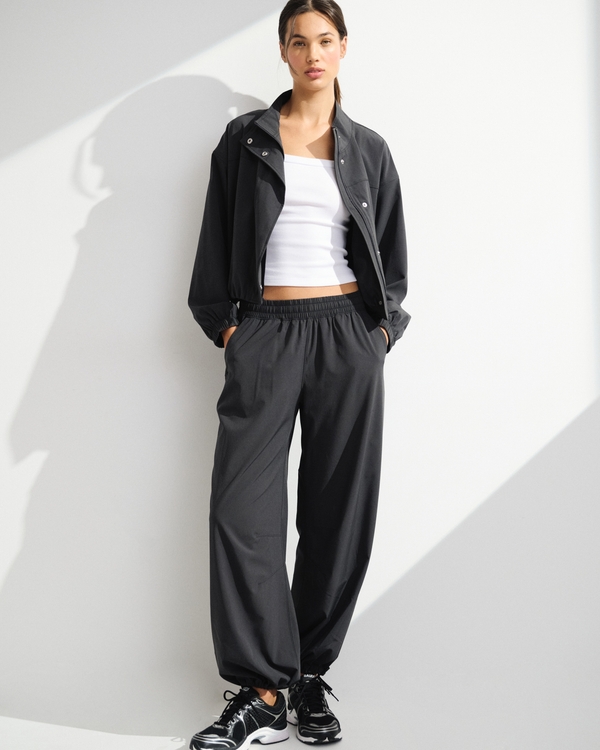 YPB motionTEK Convertible Balloon Pant, Dark Grey view 1