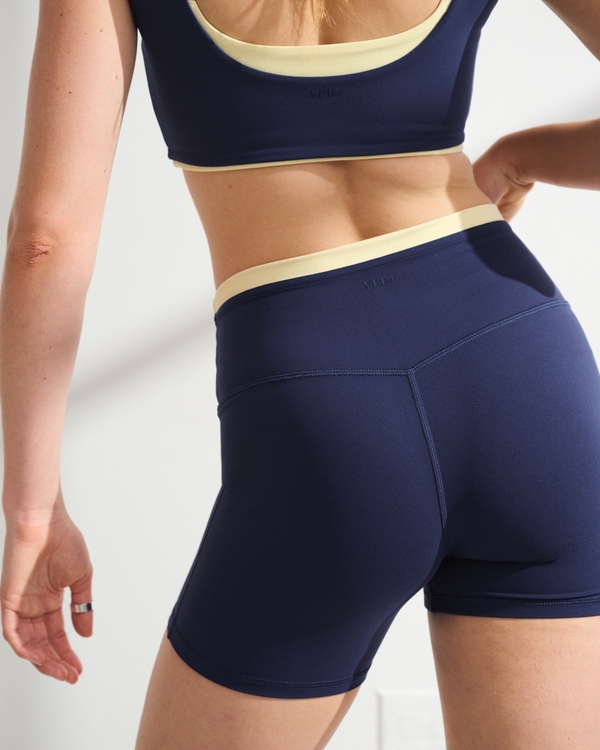 YPB studioFLEX Bike Short, Navy view 2