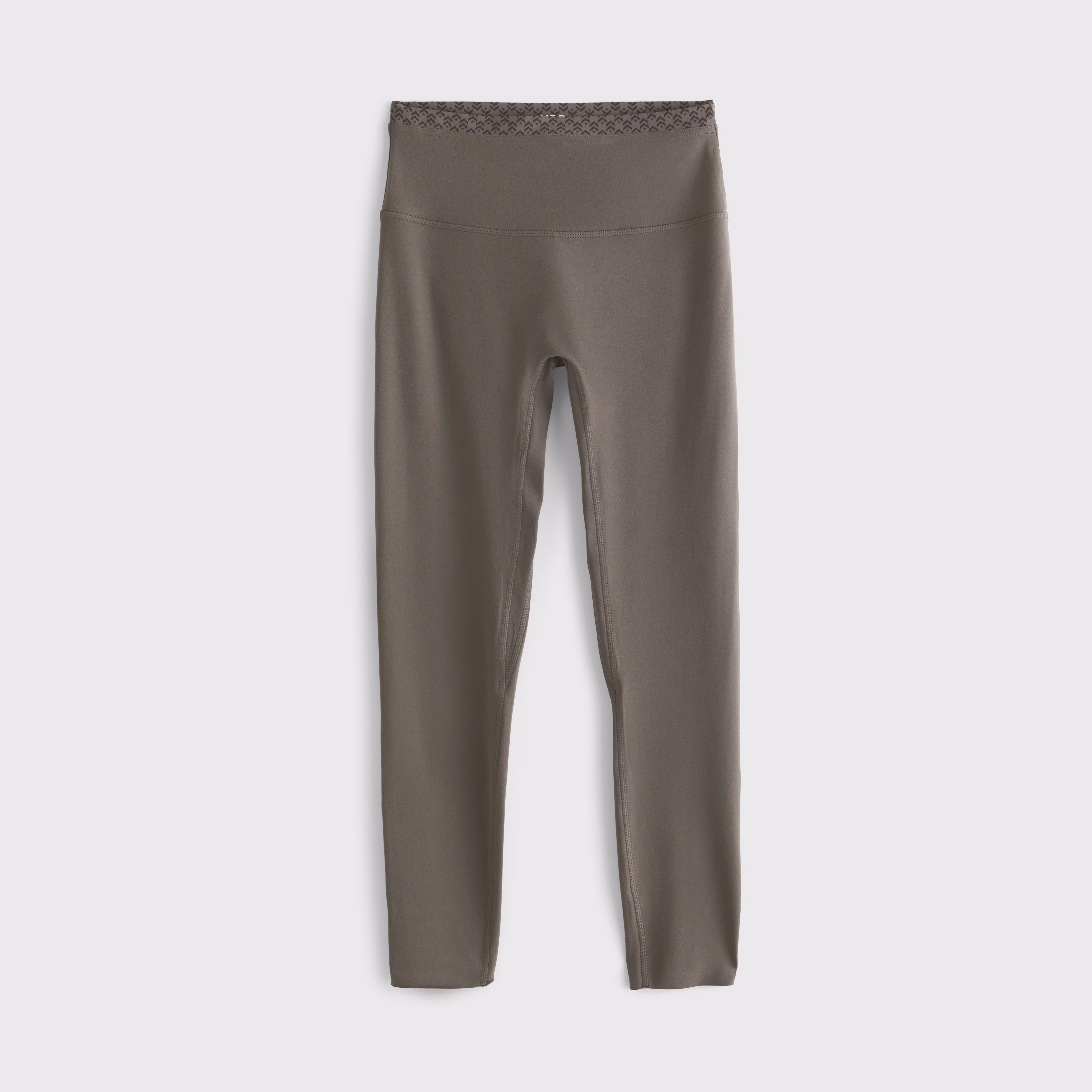 Леггинсы Abercrombie & Fitch YPB Barry's studioFLEX 7/8-Length Legging, цвет: Серо-коричневый — фото 1