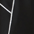 black with white trim