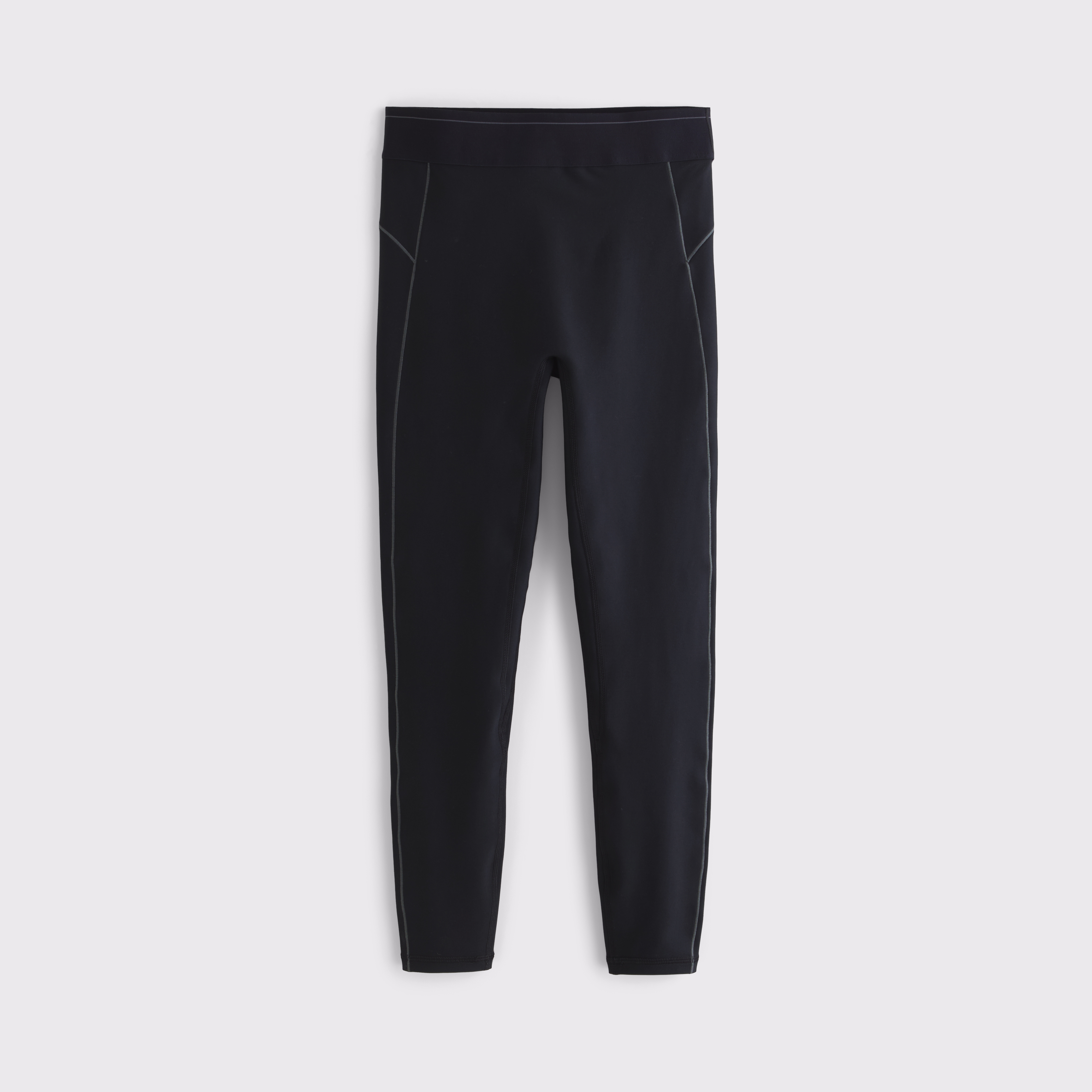 Леггинсы Abercrombie & Fitch YPB Barry's sculptLUX 7/8-Length Legging, цвет: Чёрный — фото 1