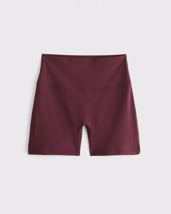 YPB studioFLEX Bike Short, Maroon view 1
