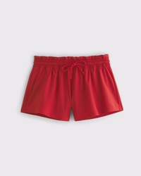 Shorts para correr forrados de tiro alto YPB motionTEK