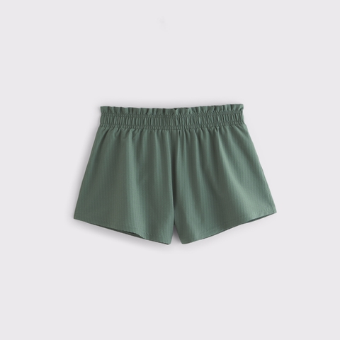 Женские брюки Abercrombie & Fitch YPB Seersucker High Rise Lined Running Short