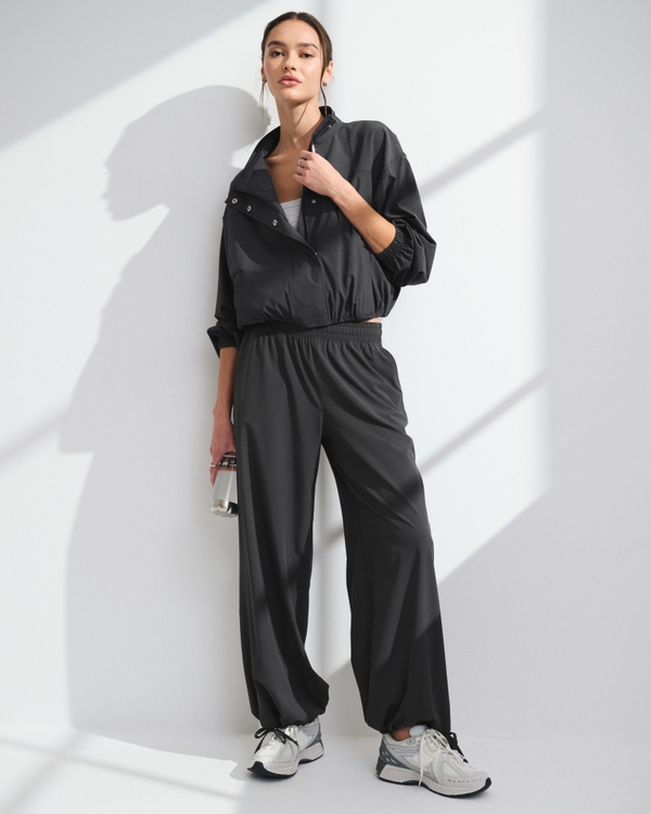 YPB motionTEK Convertible Balloon Pant, Evening Gray view 1