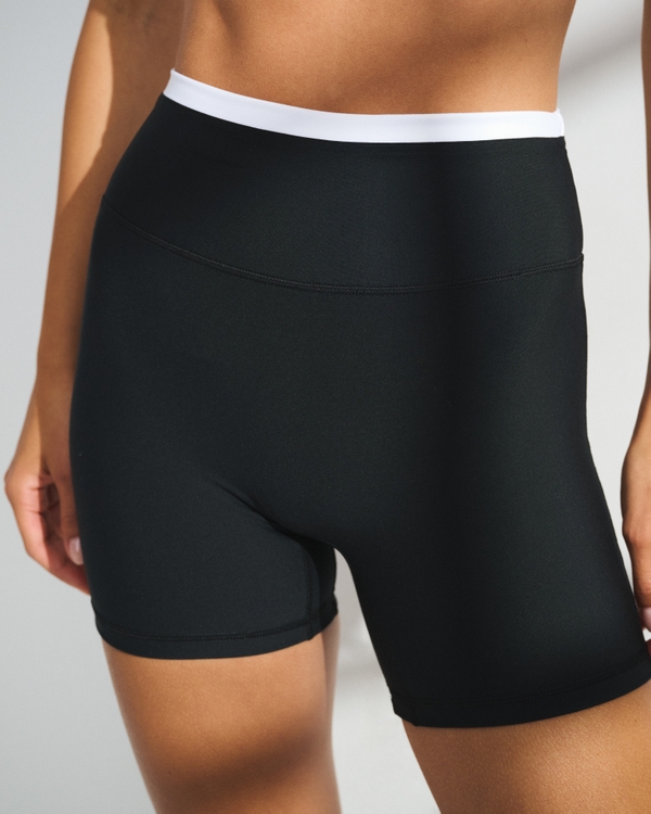 YPB sculptLUX Bike Short, Black view 2