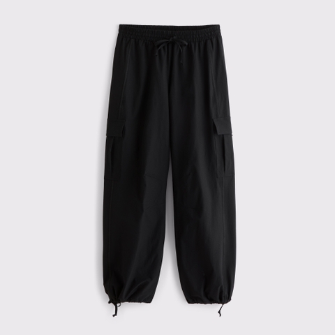Женские брюки Abercrombie & Fitch YPB Crinkle Nylon Convertible Balloon Pant
