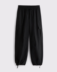 YPB Crinkle Nylon Convertible Balloon Pant