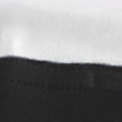 black with white band
