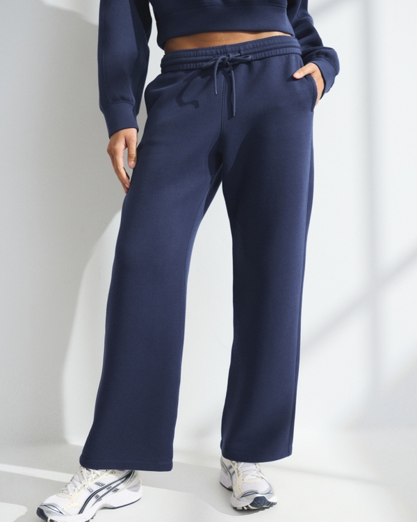 YPB neoKNIT SOFT On The Go Straight Leg Pant, Navy view 2
