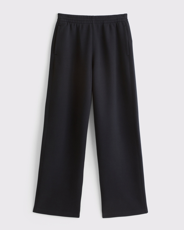 YPB neoKNIT SOFT On The Go Straight Leg Pant, Black view 1
