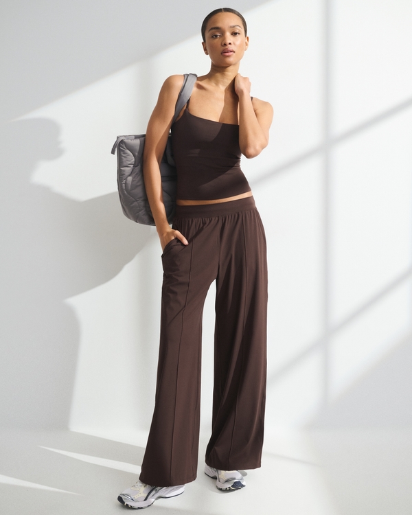 YPB Freestyle Wide Leg Pant, Espresso view 1