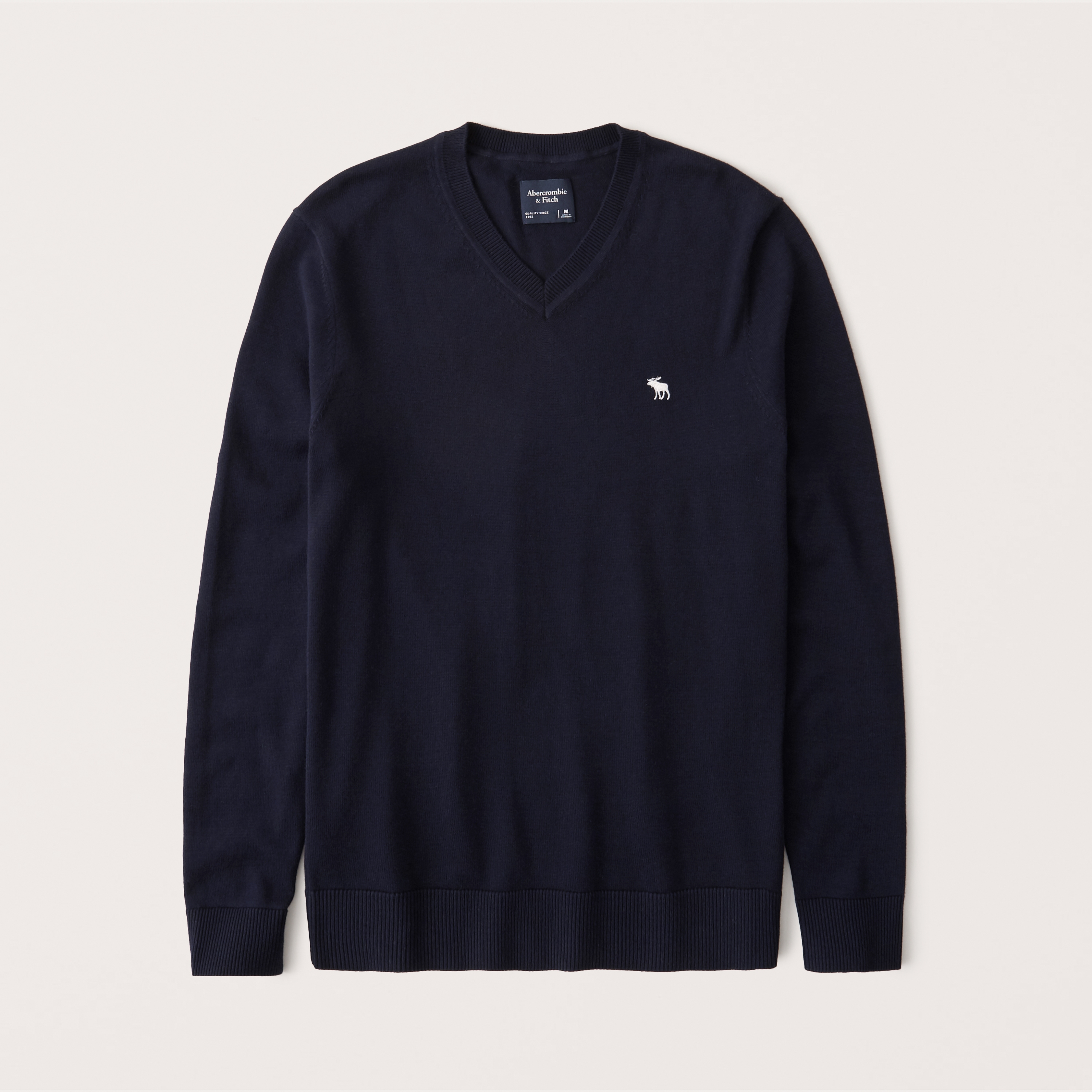 navy blue abercrombie sweater