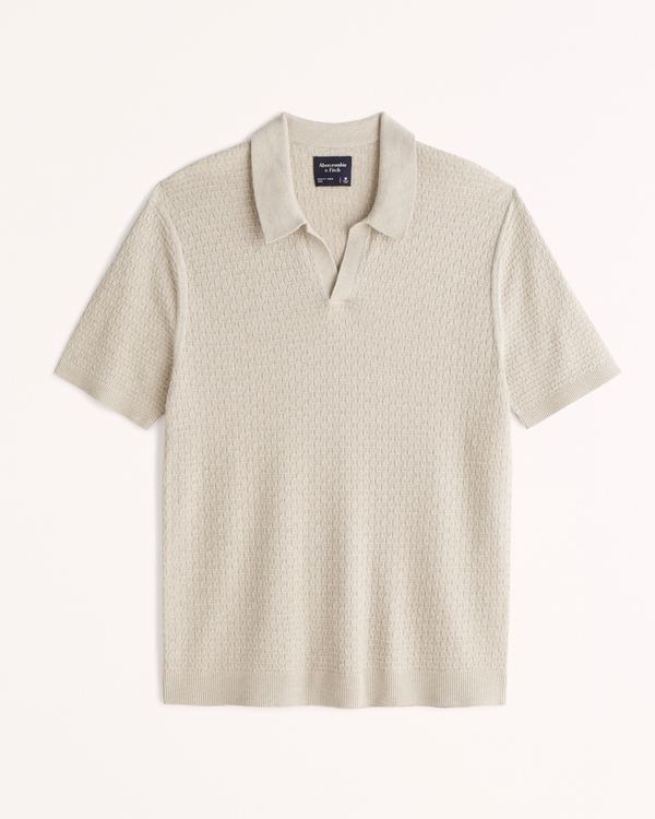 Men's Sweater Polos | Abercrombie & Fitch