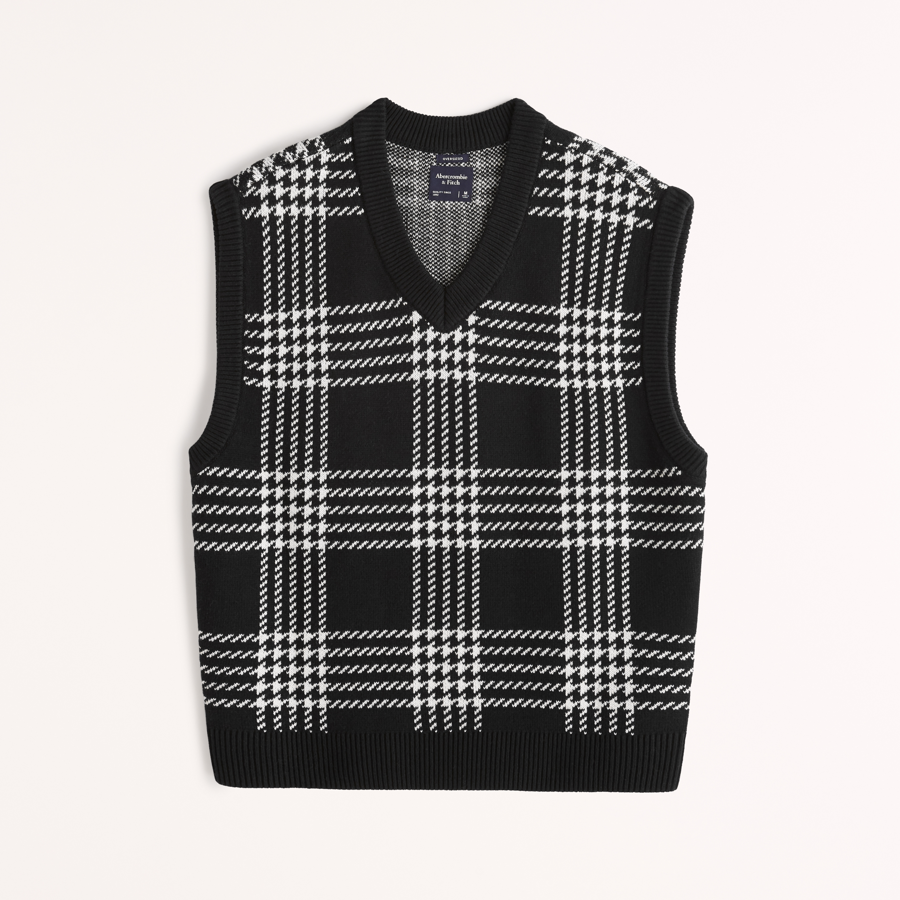 black sweater vest mens