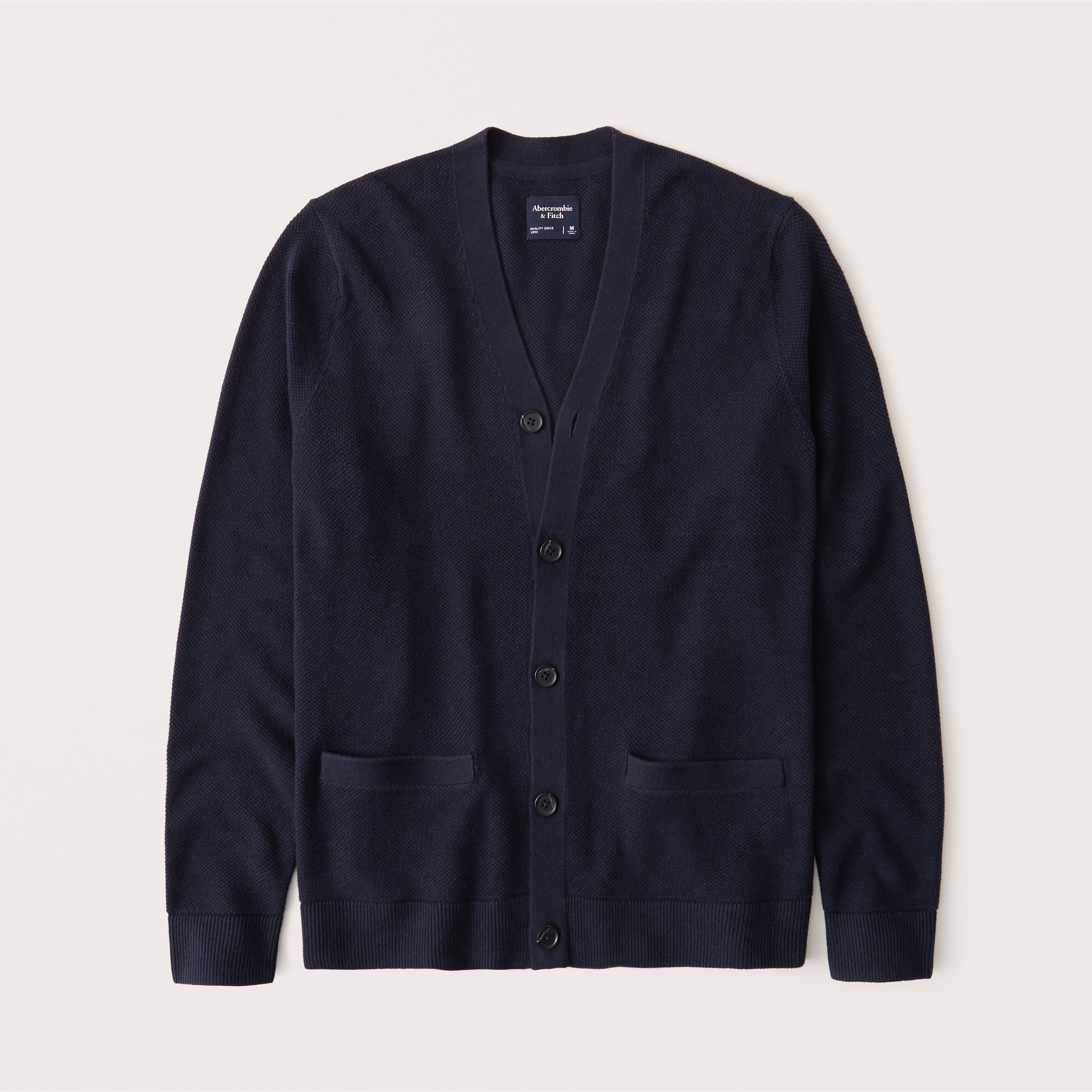 abercrombie black cardigan