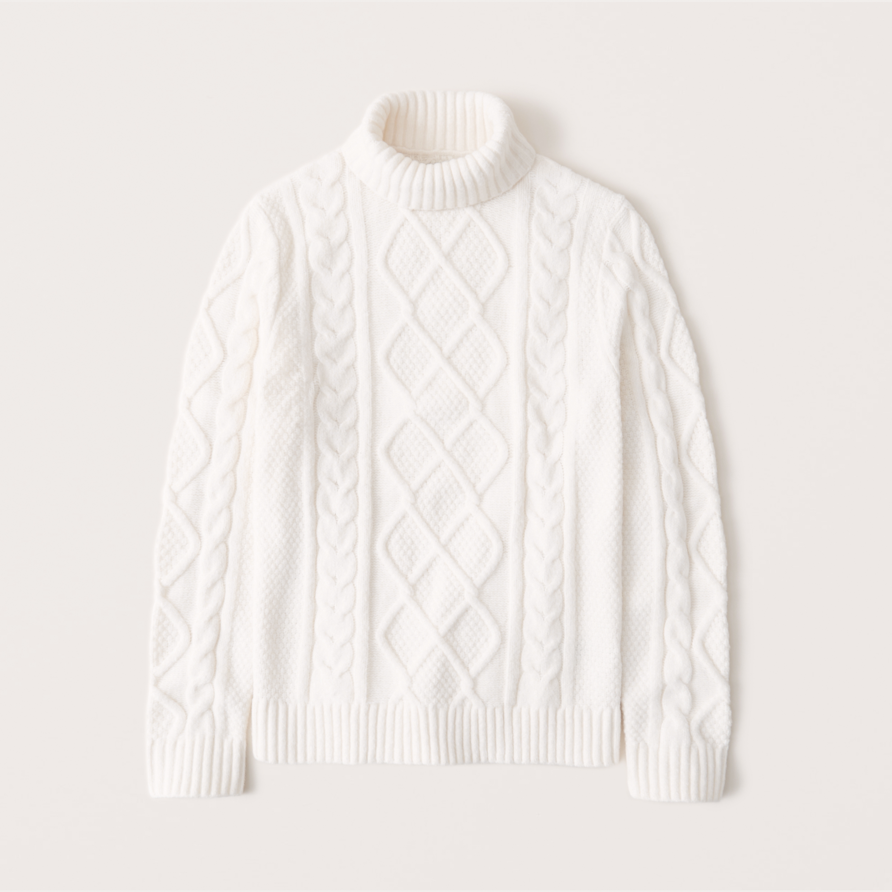 mens aran turtleneck sweater