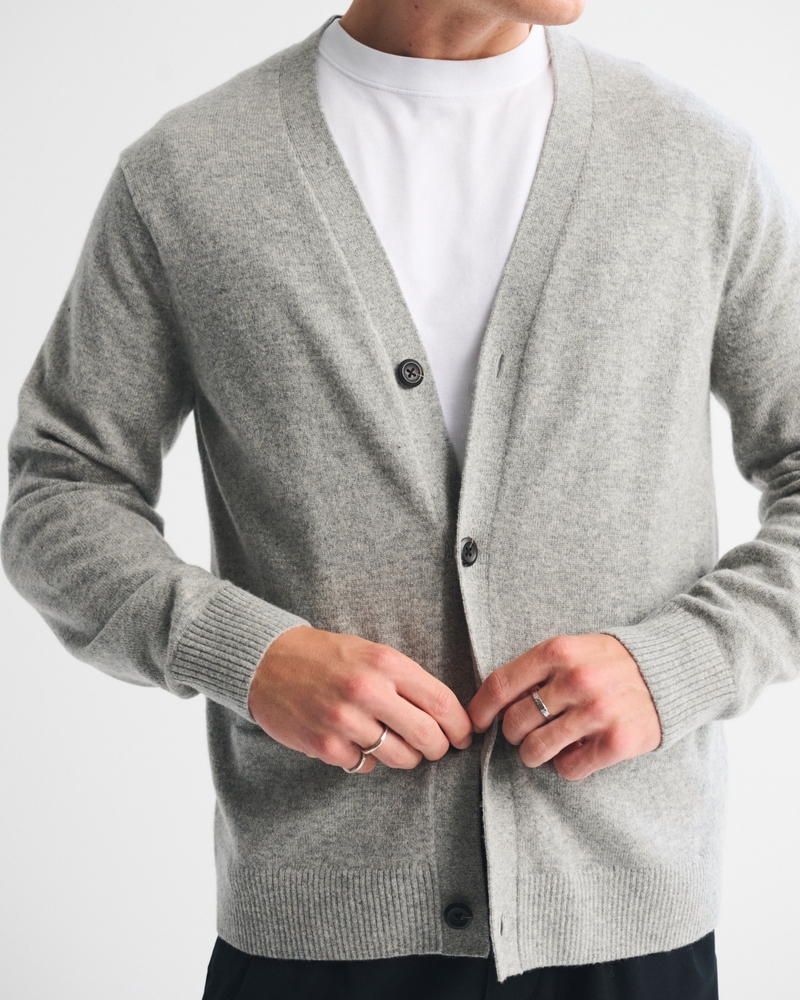 100% Merino Wool Cardigan - thumbnail 2