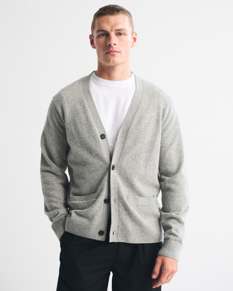100% Merino Wool Cardigan - thumbnail 3