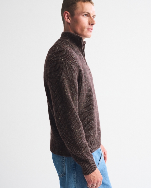 Men's Quarter-Zip Sweater | Men's Tops | Abercrombie.com