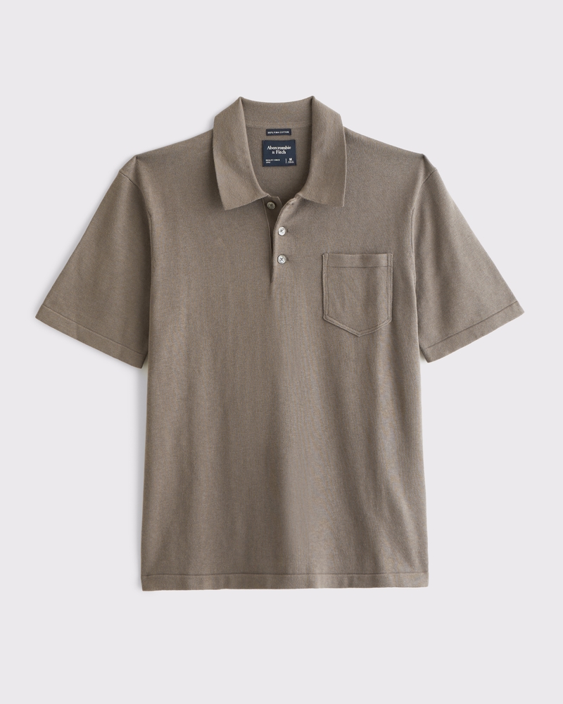 100% Pima Cotton Sweater Polo - thumbnail 8