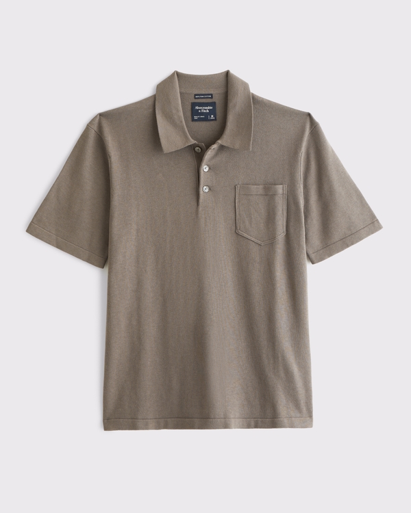 100% Pima Cotton Sweater Polo