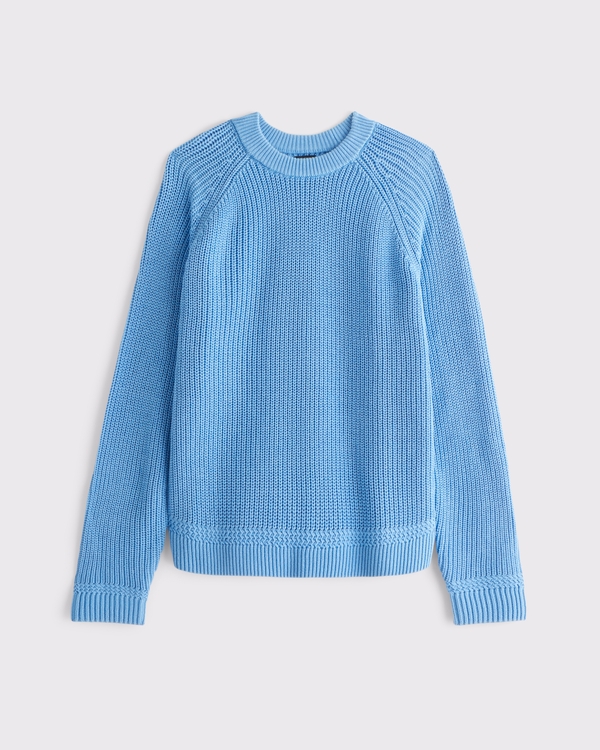 A&F Essential 100% Cotton Crew Sweater