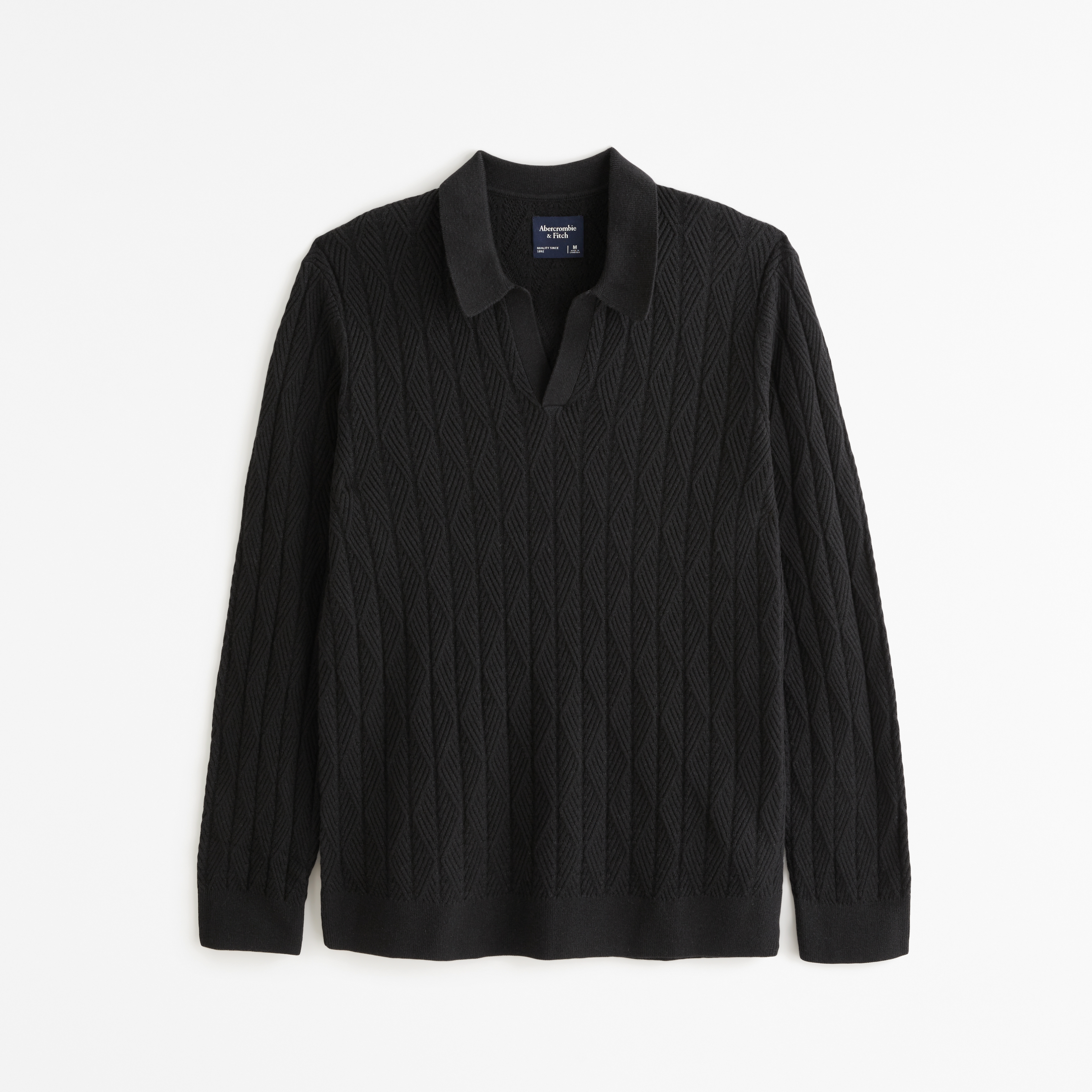 Abercrombie 2025 black sweater