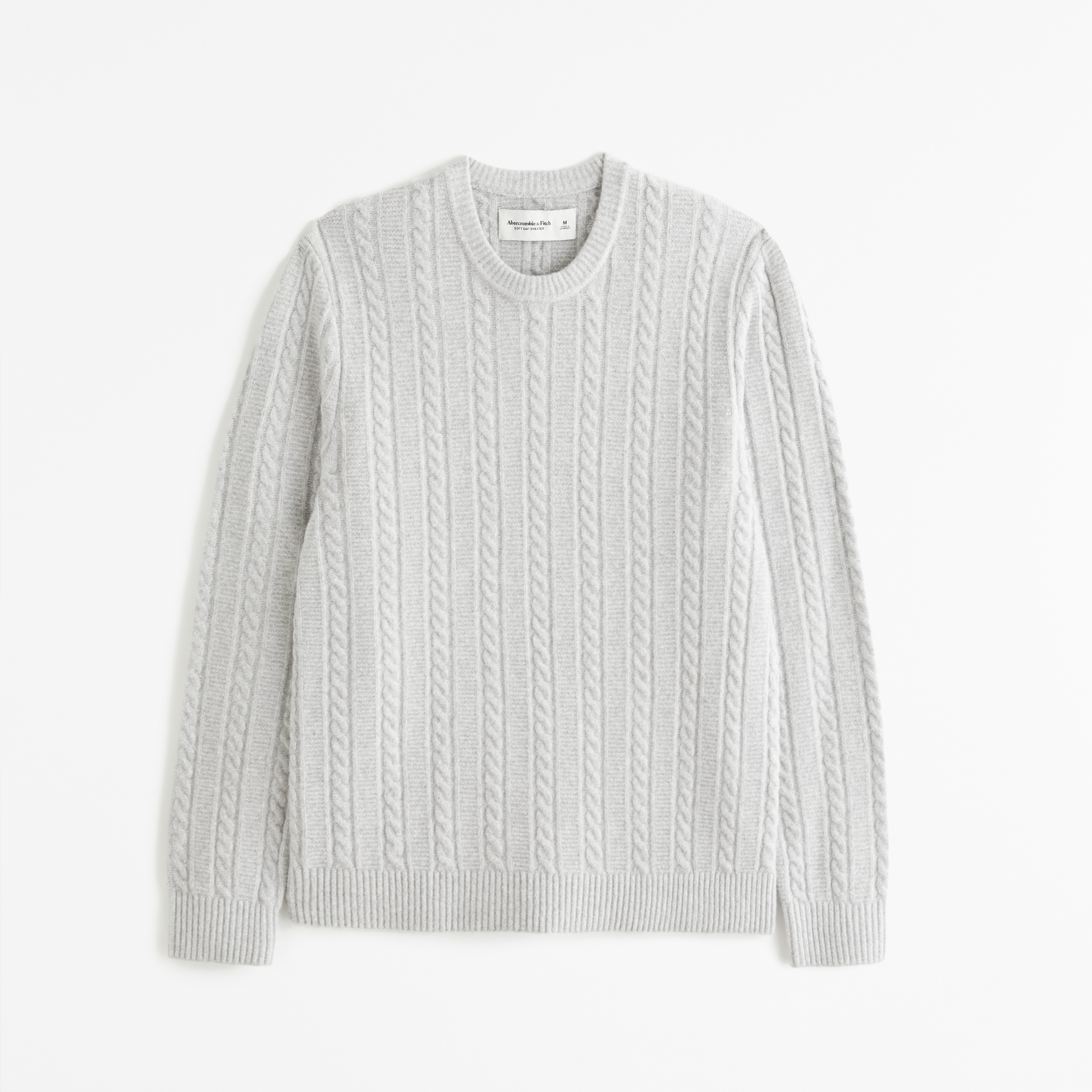 Abercrombie cable knit on sale sweater