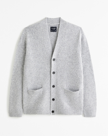 Abercrombie mens cardigan on sale