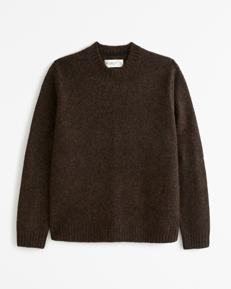 Cozy Dark Brown Long Sleeve Sweater - All Tops
