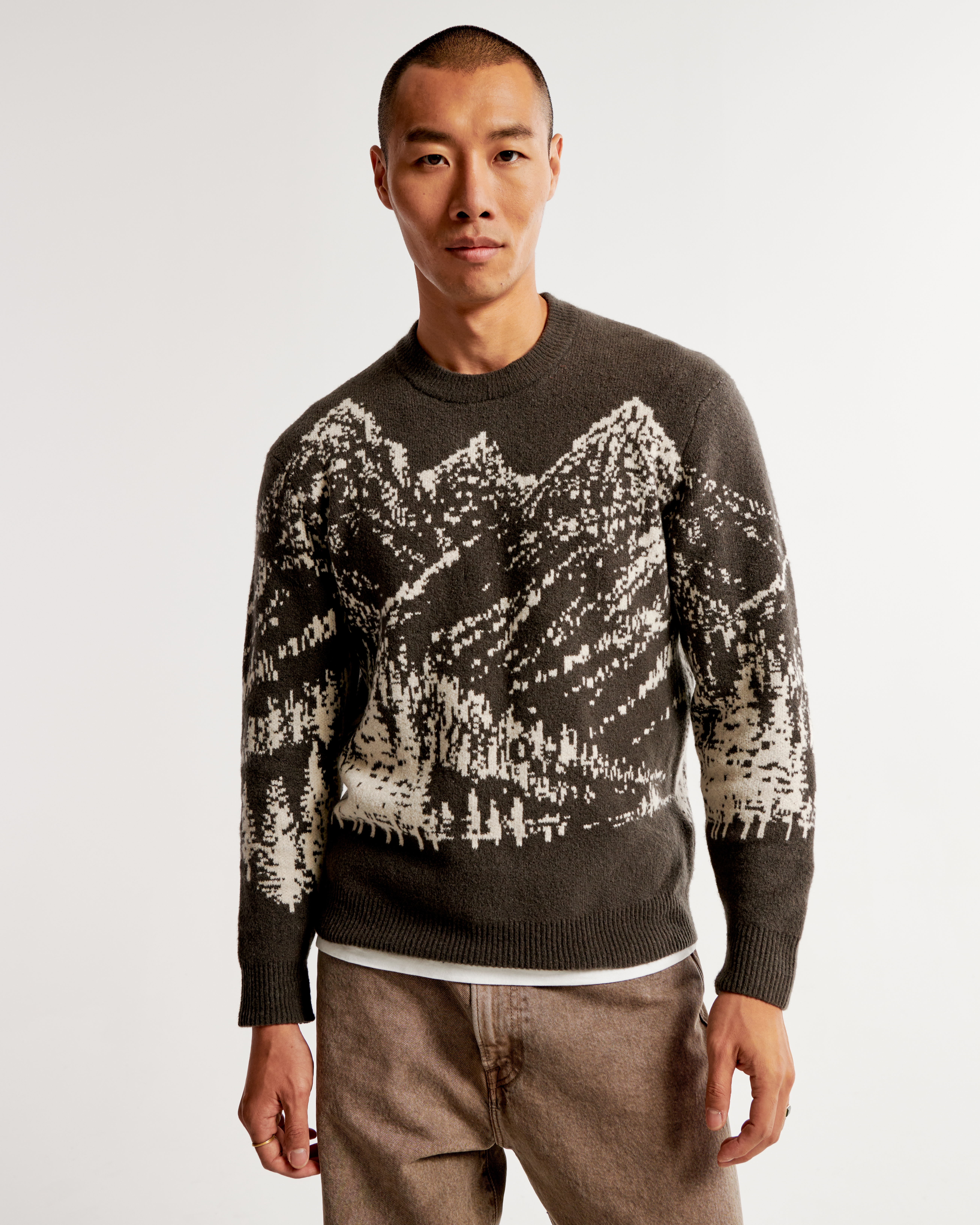 Men's Scenic Marled Crew Sweater | Men's Clearance Men's Scenic Marled Crew Sweater | Men's Clearance