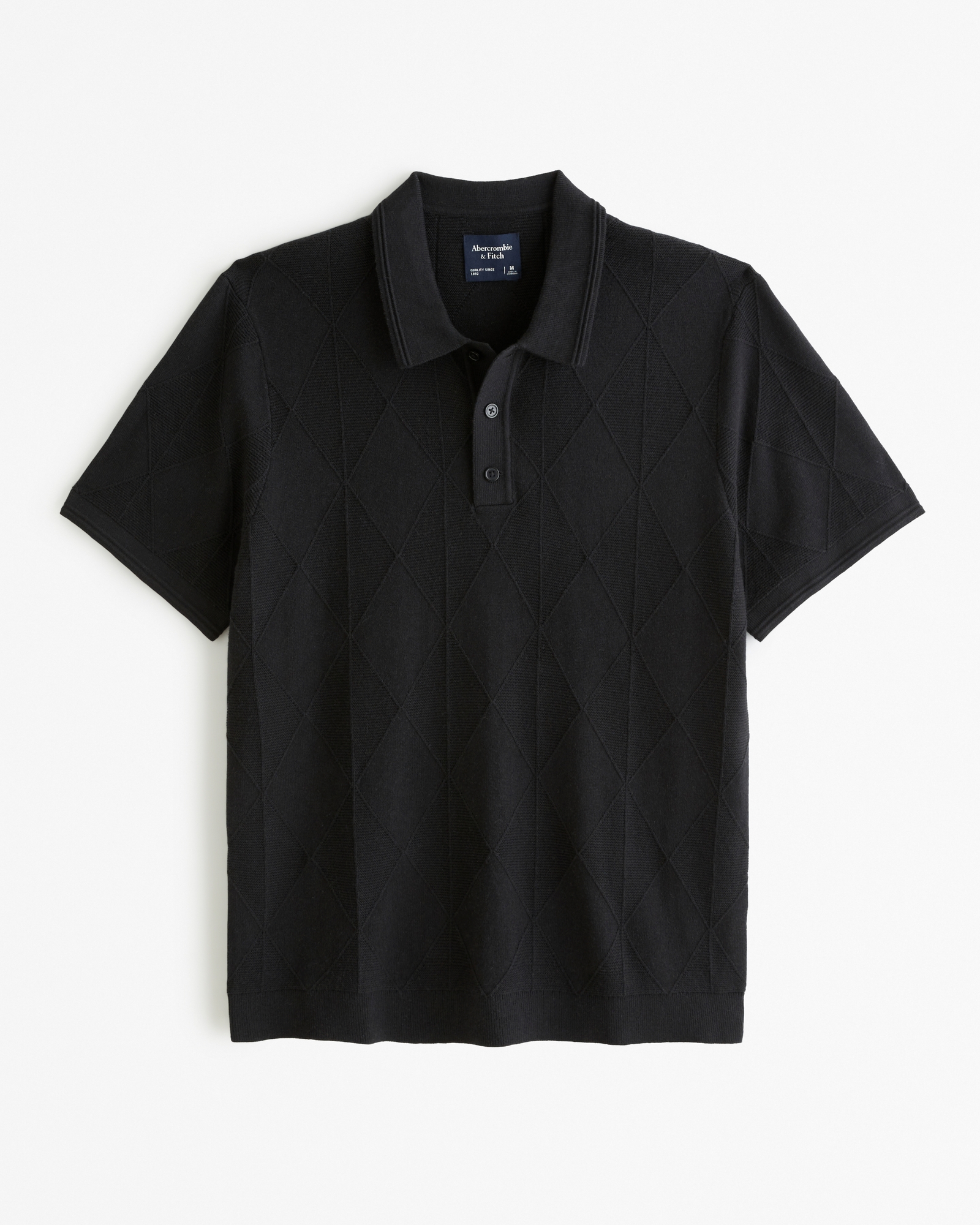 Stitch 3-Button Sweater Polo