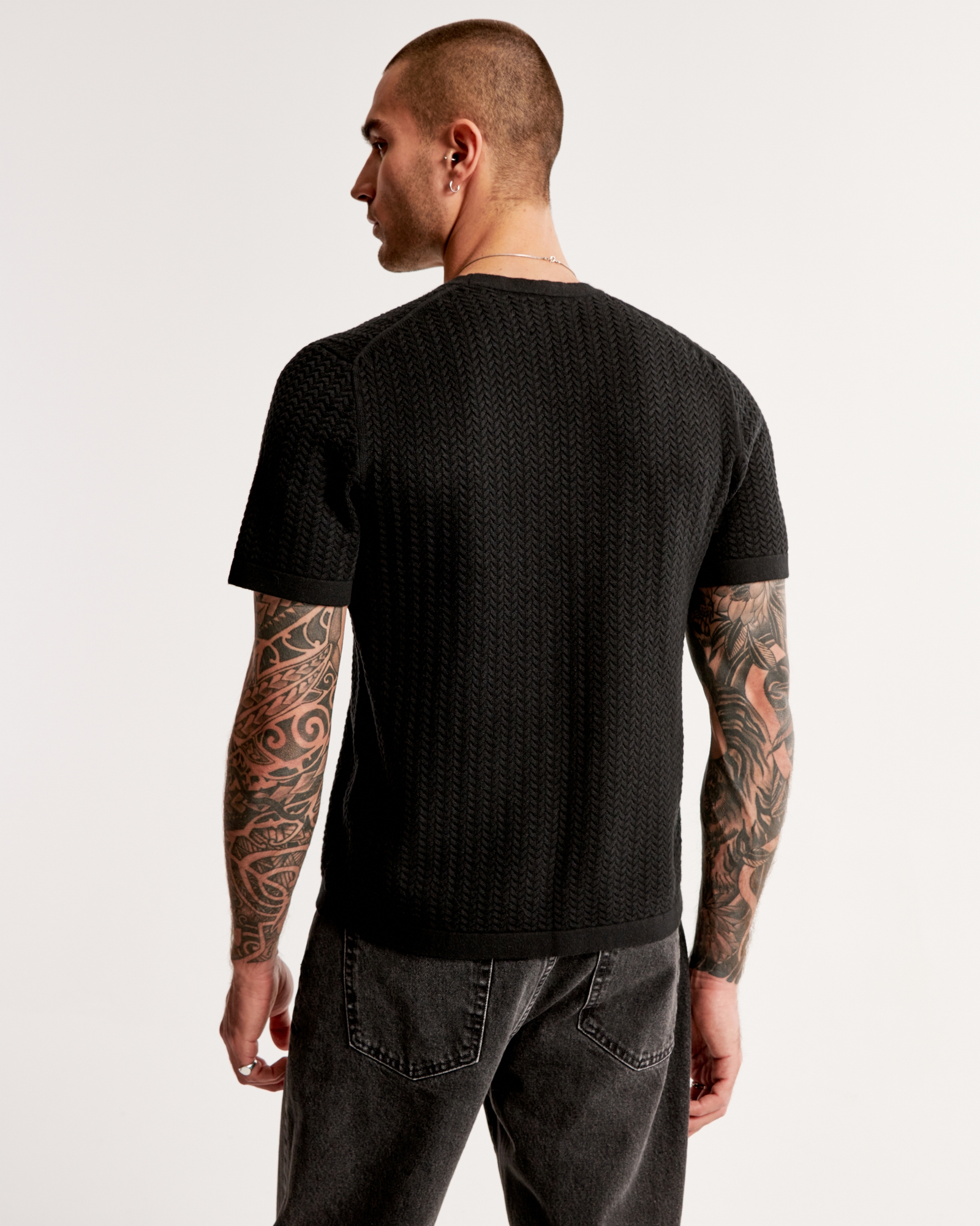 Stitched Textured Tee