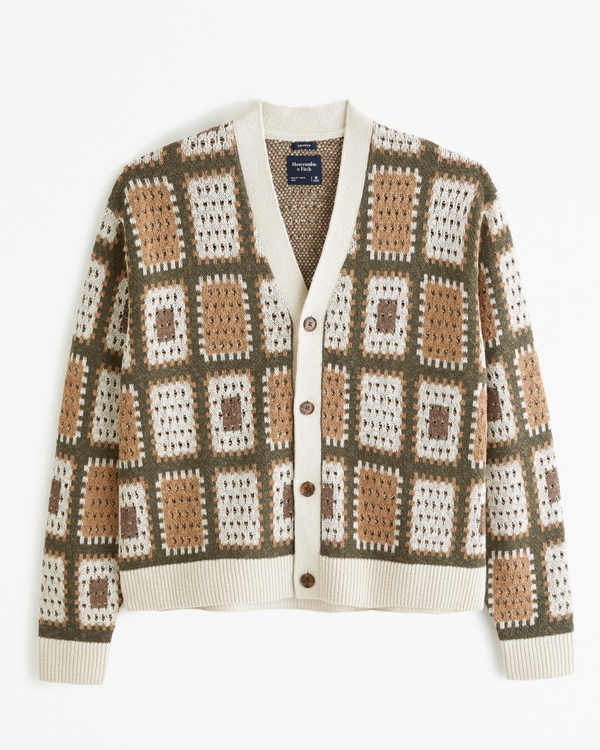 Abercrombie 2025 mens cardigan