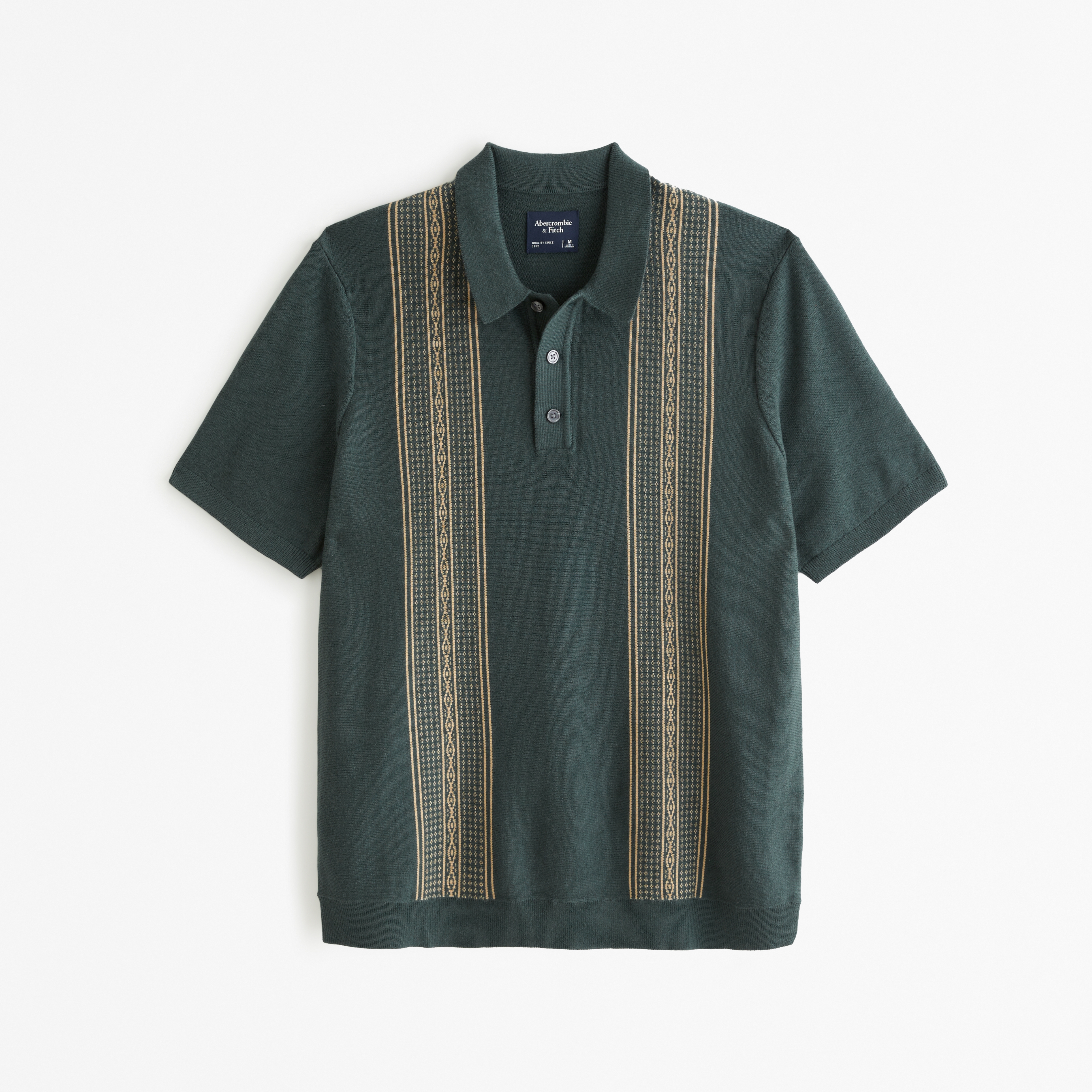 Men's Modern Classic 3-Button Sweater Polo - Abercrombie
