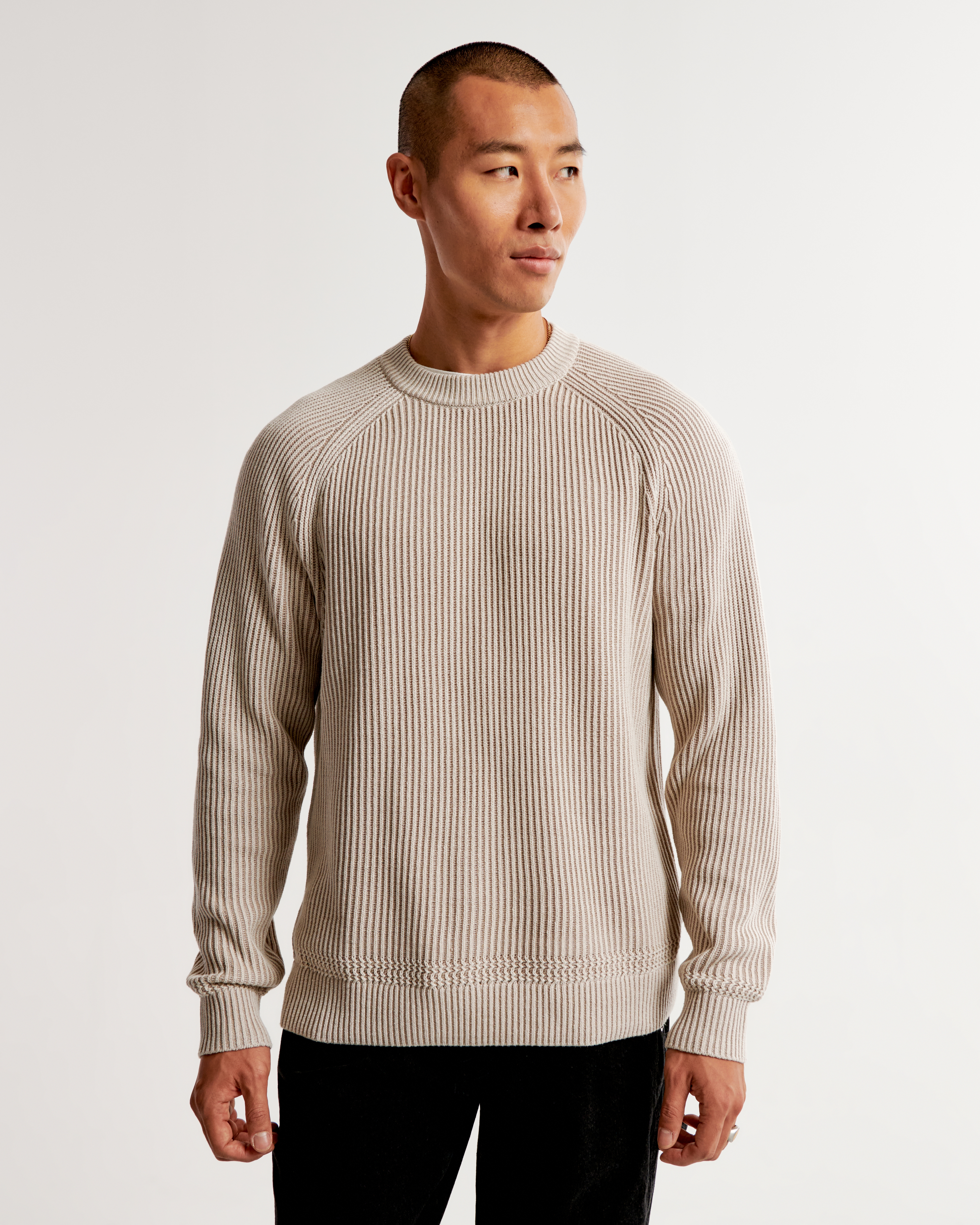Plated Crew Sweater