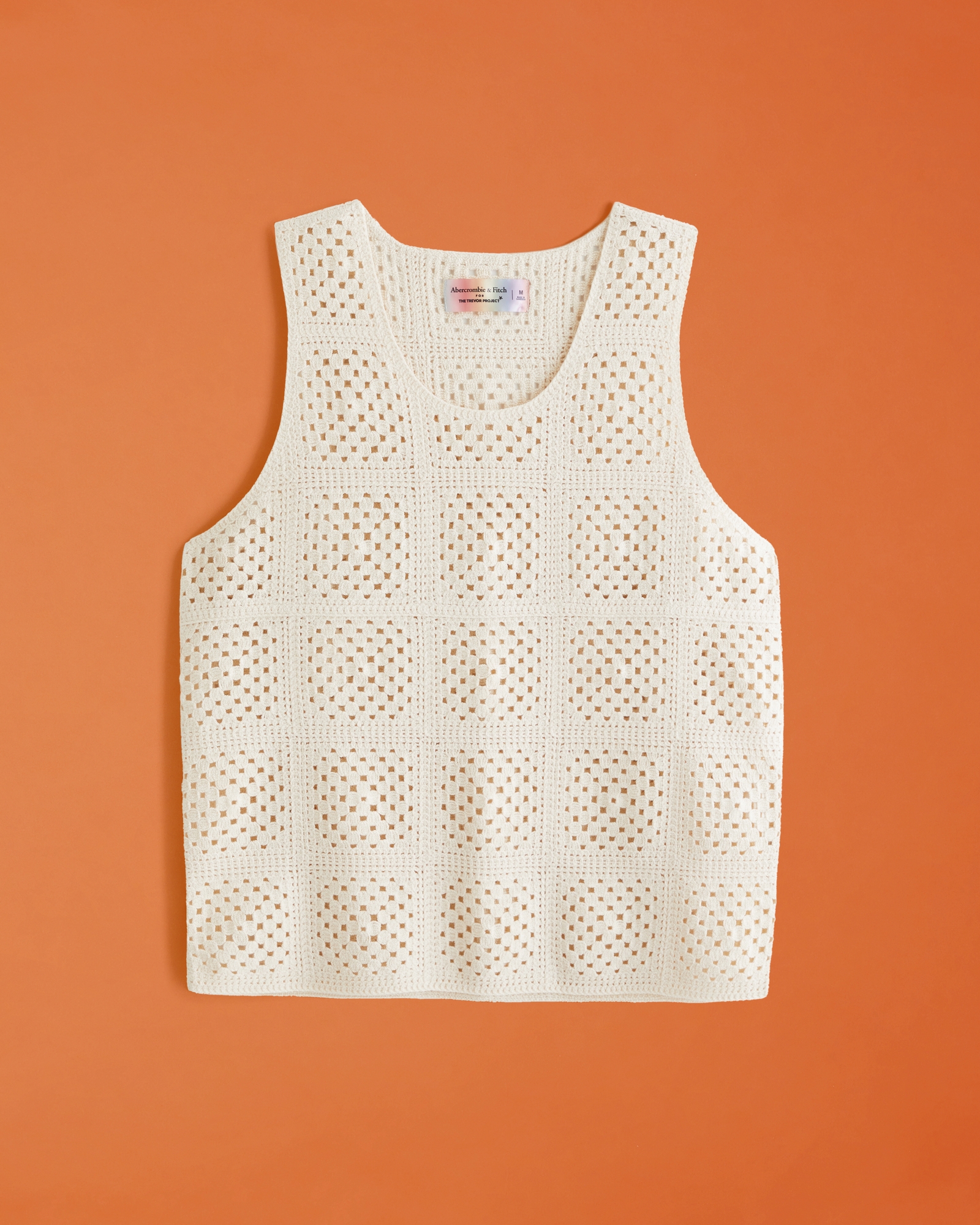Pride Crochet-Style Muscle Tank