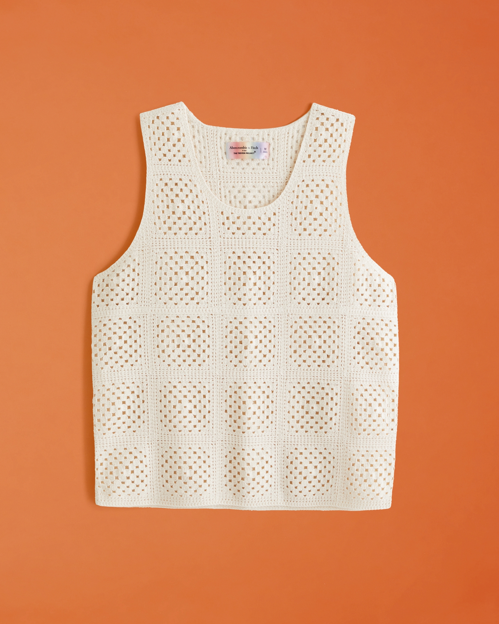 Pride Crochet-Style Muscle Tank