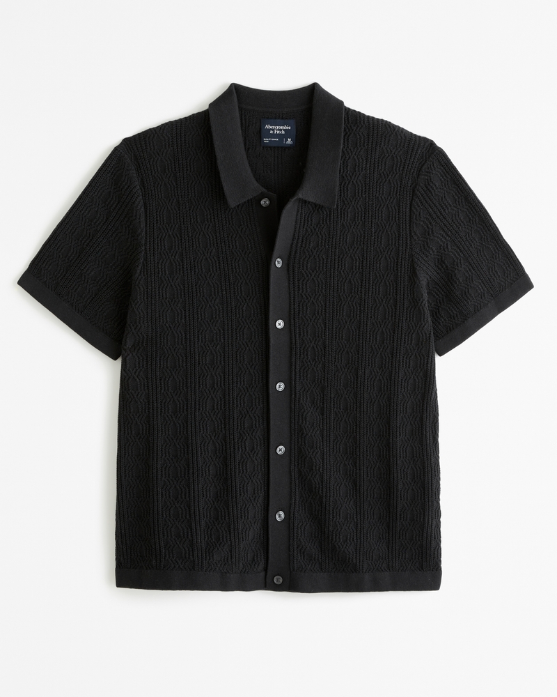 Button up polo sweater hotsell