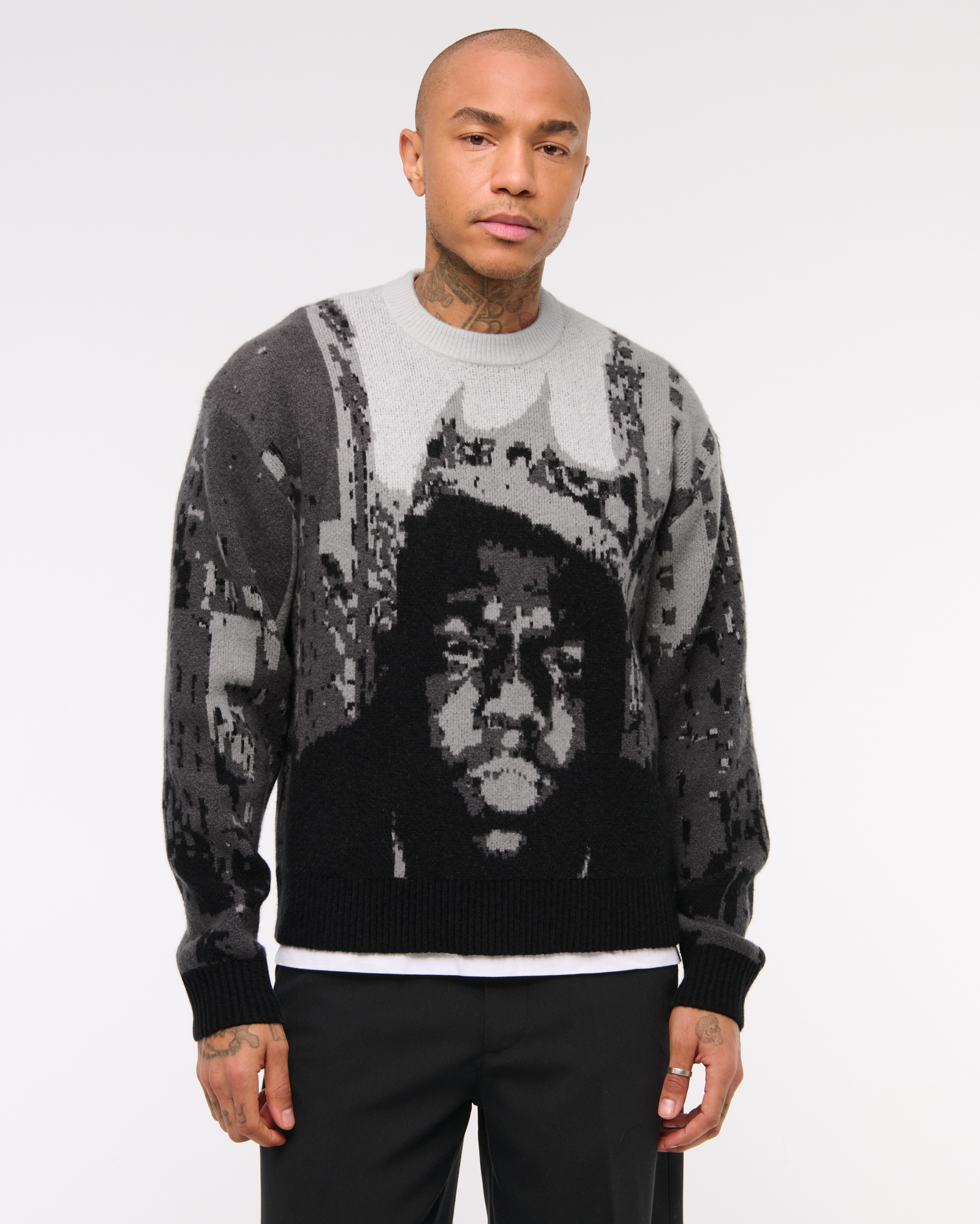 Vol. 28 Oversized Biggie Smalls Crew Sweater