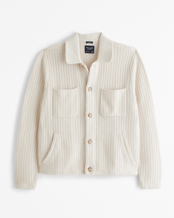 ★Abercrombie & Fitch★クロップステッチセータージャケット KIC_120-4128-00034-100_model1.