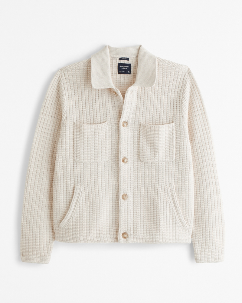 Abercrombie shirt jacket hot sale