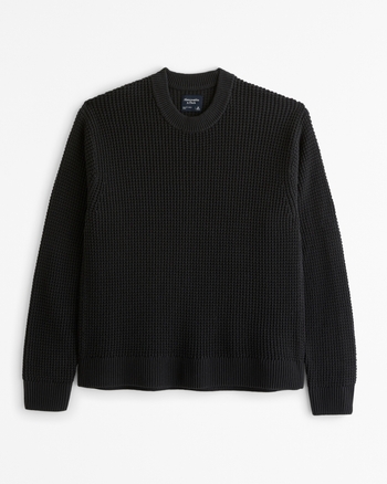 Sweater waffle new arrivals